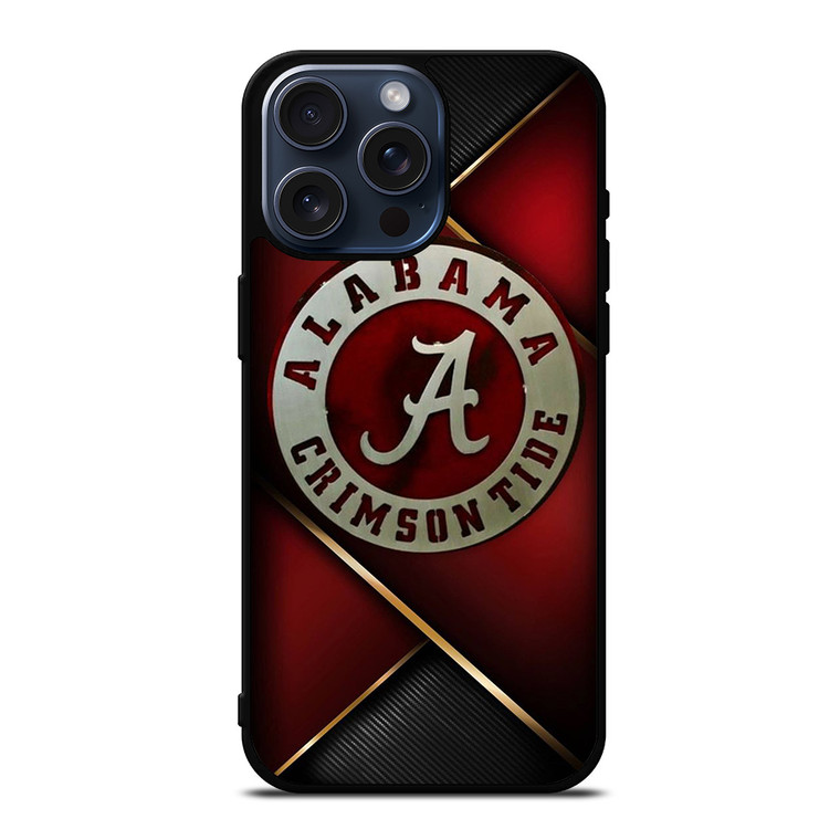 ALABAMA CRIMSON TIDE LOGO iPhone 15 Pro Max Case Cover