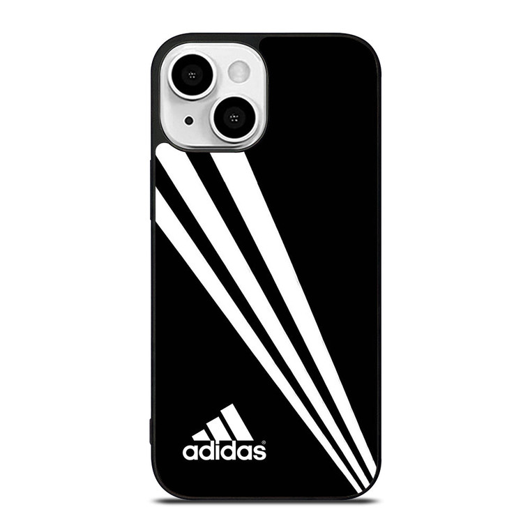 ADIDAS STRIPE BLACK iPhone 13 Mini Case Cover