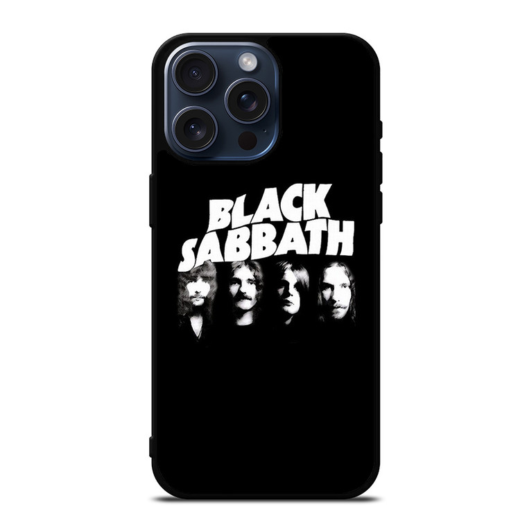 BLACK SABBATH BAND iPhone 15 Pro Max Case Cover