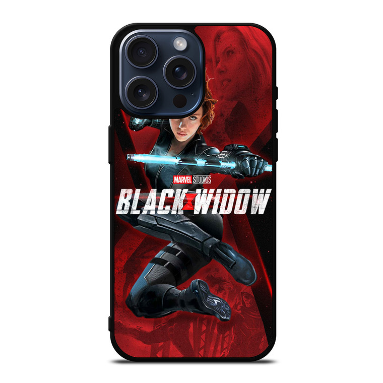 BLACK WIDOW AVENGERS iPhone 15 Pro Max Case Cover