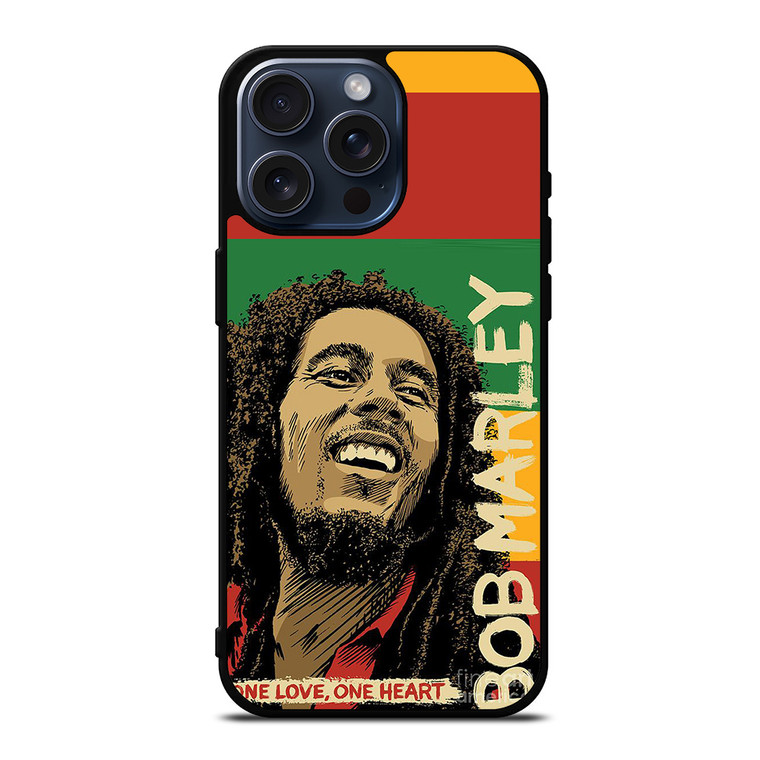 BOB MARLEY REGGAE 2 iPhone 15 Pro Max Case Cover