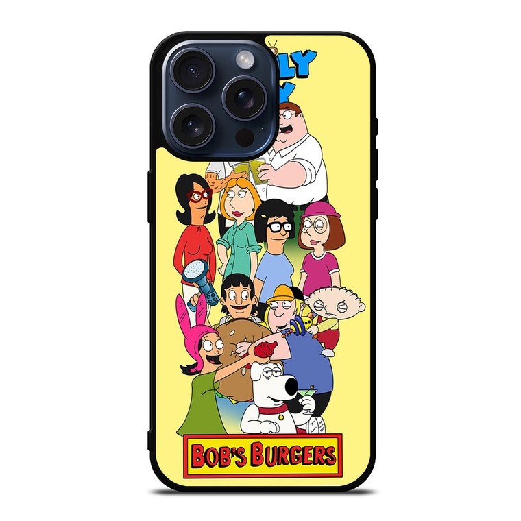 BOB'S BURGERS CHARACTER iPhone 15 Pro Max Case Cover