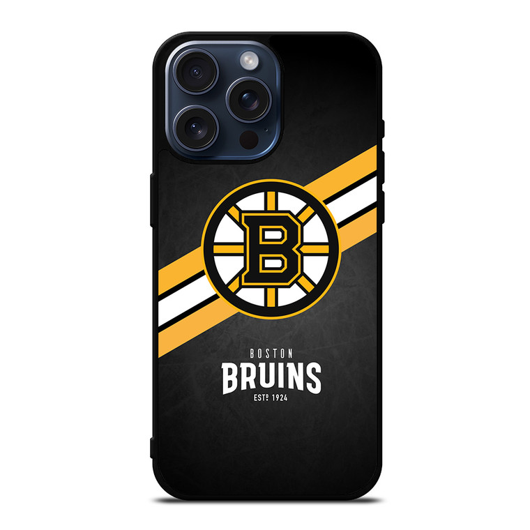 BOSTON BRUINS 1924 iPhone 15 Pro Max Case Cover