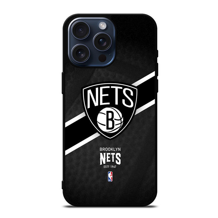 BROOKLYN NETS LOGO iPhone 15 Pro Max Case Cover