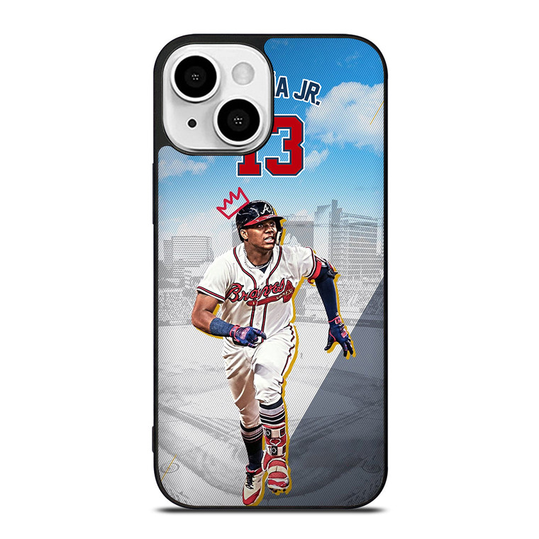 ACUNA JR ATLANTA BRAVES BASEBALL iPhone 13 Mini Case Cover