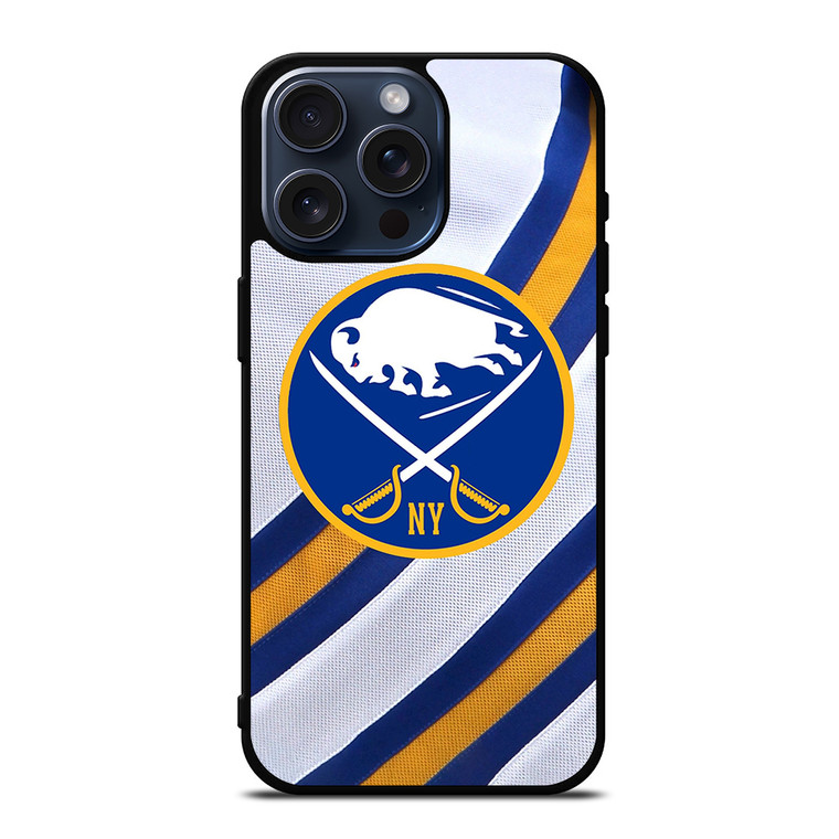 BUFFALO SABRES EMBLEM iPhone 15 Pro Max Case Cover