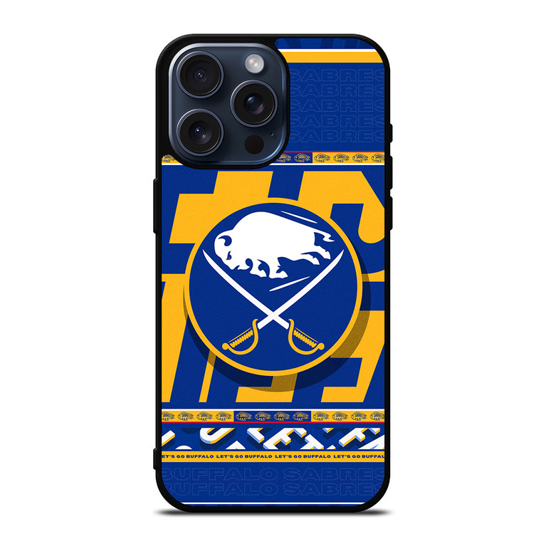 BUFFALO SABRES LOGO iPhone 15 Pro Max Case Cover