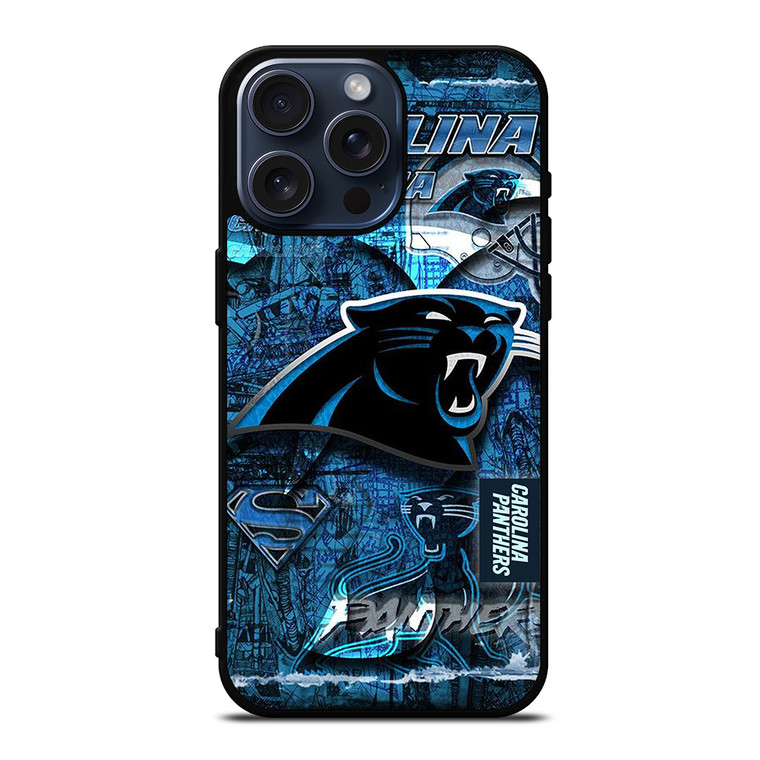 CAROLINA PANTHERS LOGO iPhone 15 Pro Max Case Cover