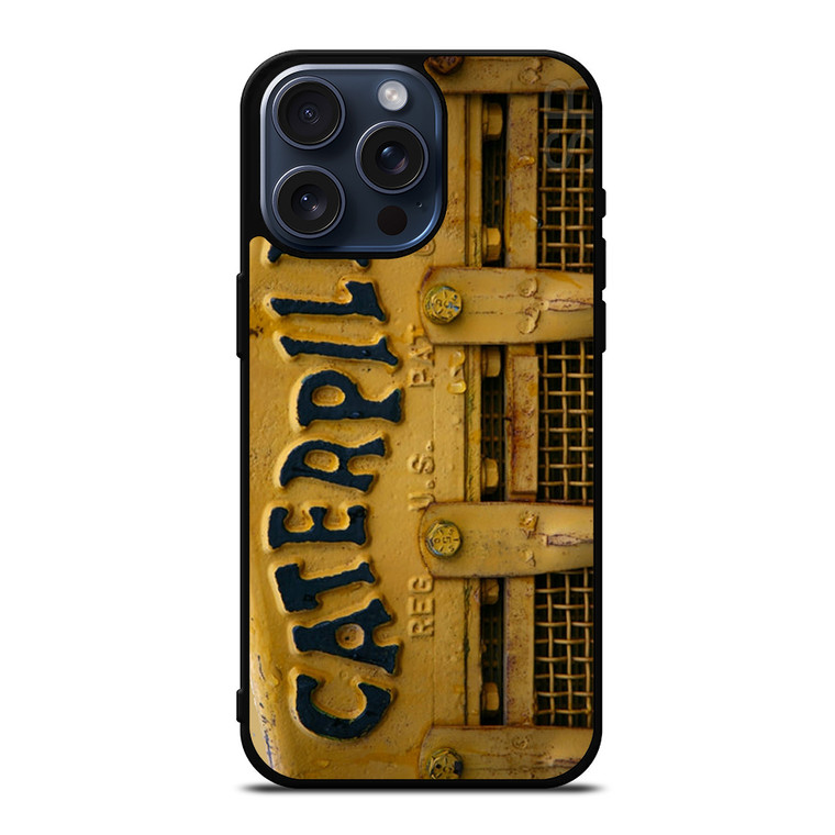 CATERPILLAR CAT OLD iPhone 15 Pro Max Case Cover