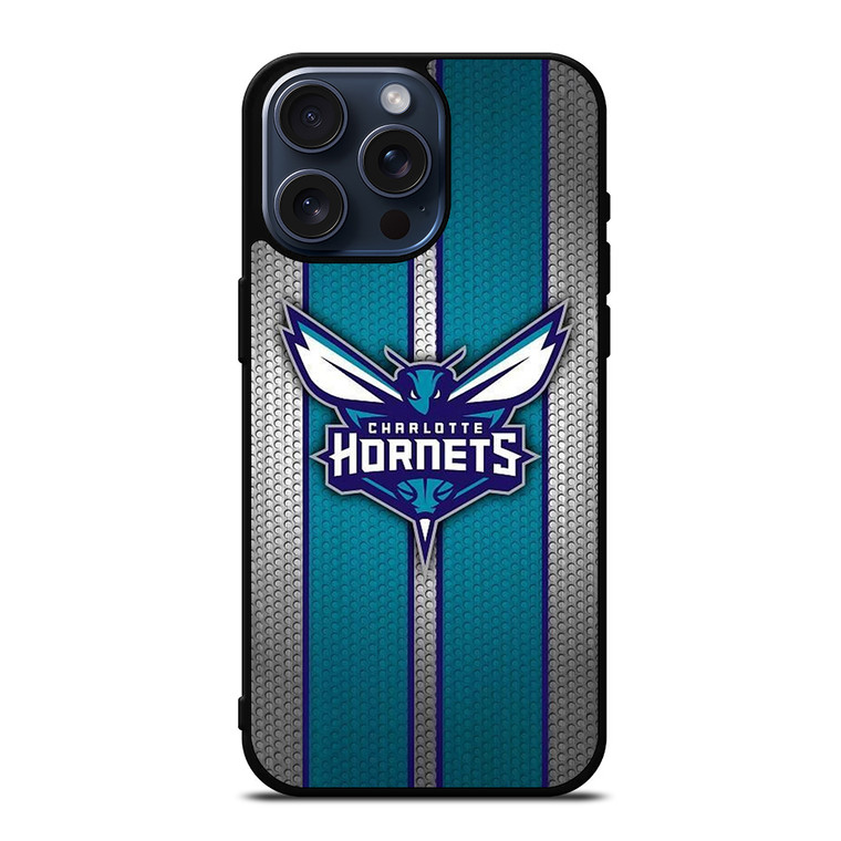 CHARLOTTE HORNETS PLATE LOGO iPhone 15 Pro Max Case Cover