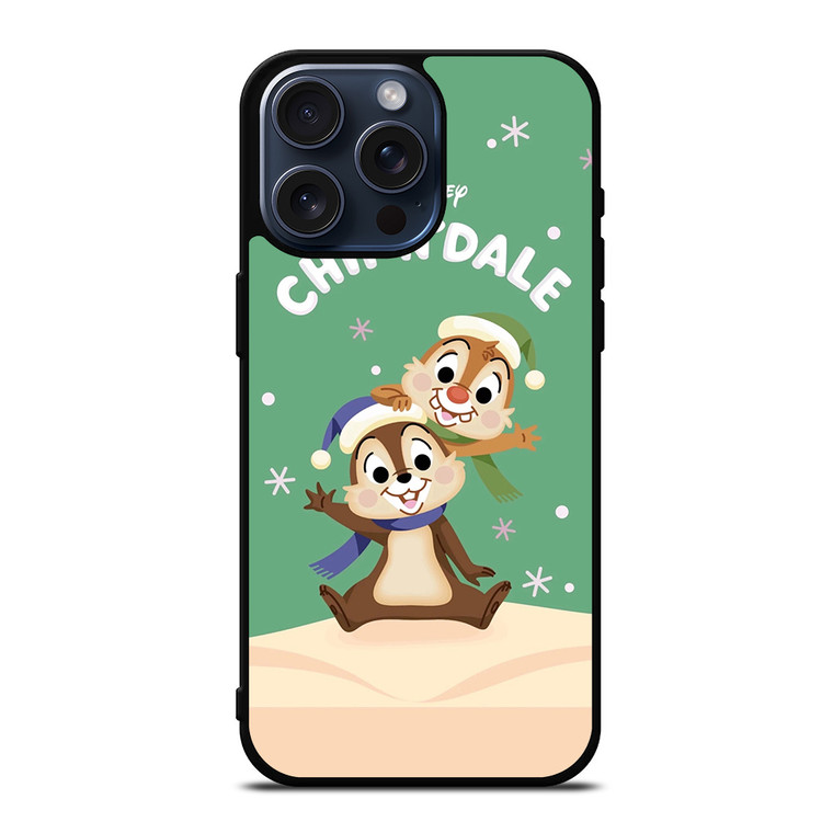 CHIP AND DALE CHRISTMAS iPhone 15 Pro Max Case Cover