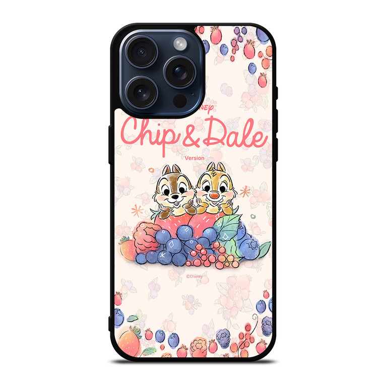 CHIP AND DALE DISNEY iPhone 15 Pro Max Case Cover