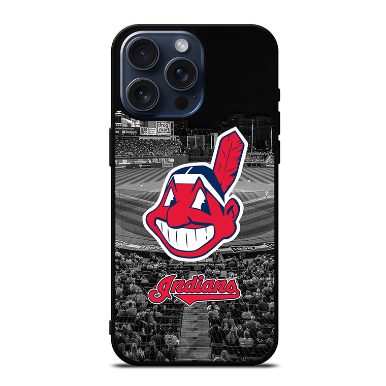CLEVELAND INDIANS MLB ICON iPhone 15 Pro Max Case Cover