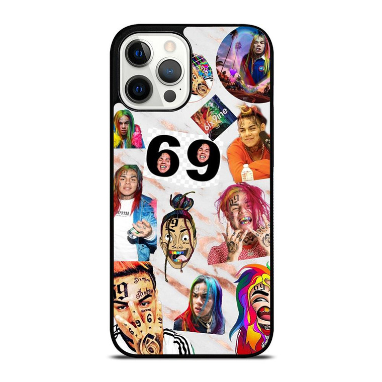 6IX9INE RAPPER COLLAGE iPhone 12 Pro Max Case Cover