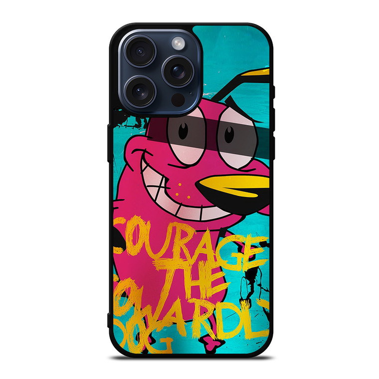 COURAGE THE COWARDLY DOG 1 iPhone 15 Pro Max Case Cover