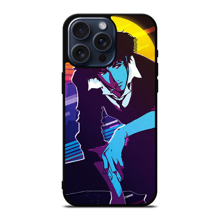 COWBOY BEBOP SPIKE SPIEGEL ANIME 2 iPhone 15 Pro Max Case Cover