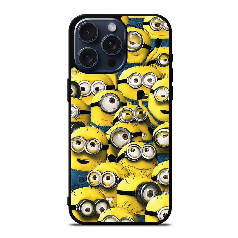 CUTE MINIONS iPhone 15 Pro Max Case Cover