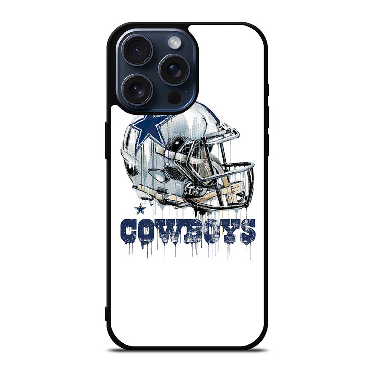 DALLAS COWBOYS ART LOGO iPhone 15 Pro Max Case Cover