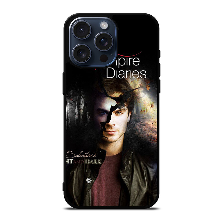 DAMON SALVATORE THE VAMPIRE iPhone 15 Pro Max Case Cover