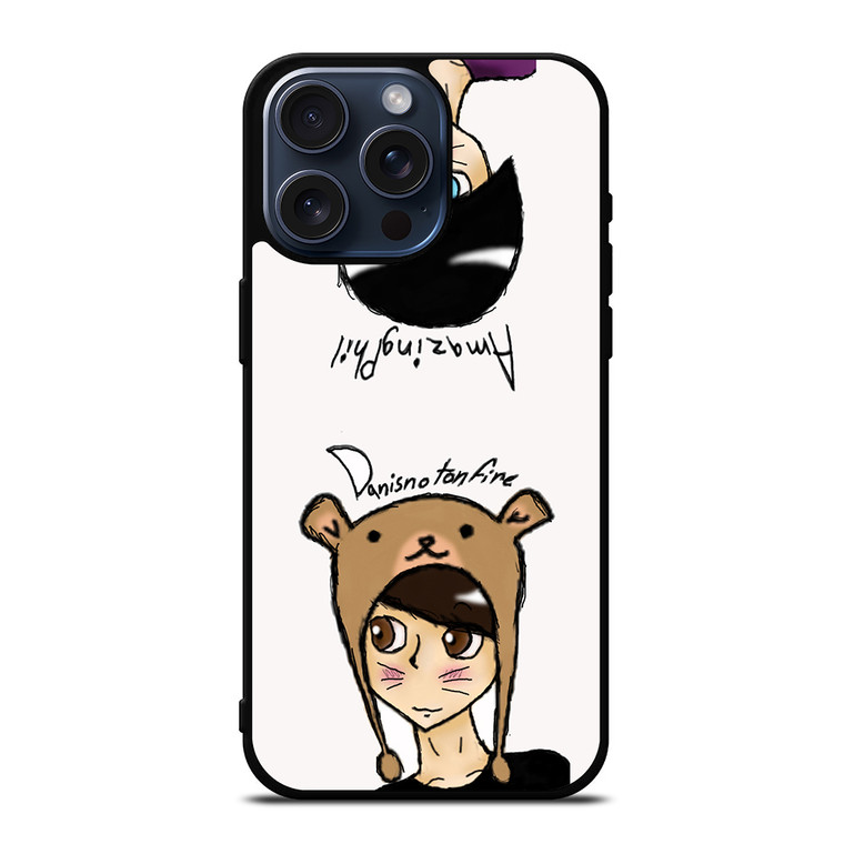 DAN AND PHIL iPhone 15 Pro Max Case Cover