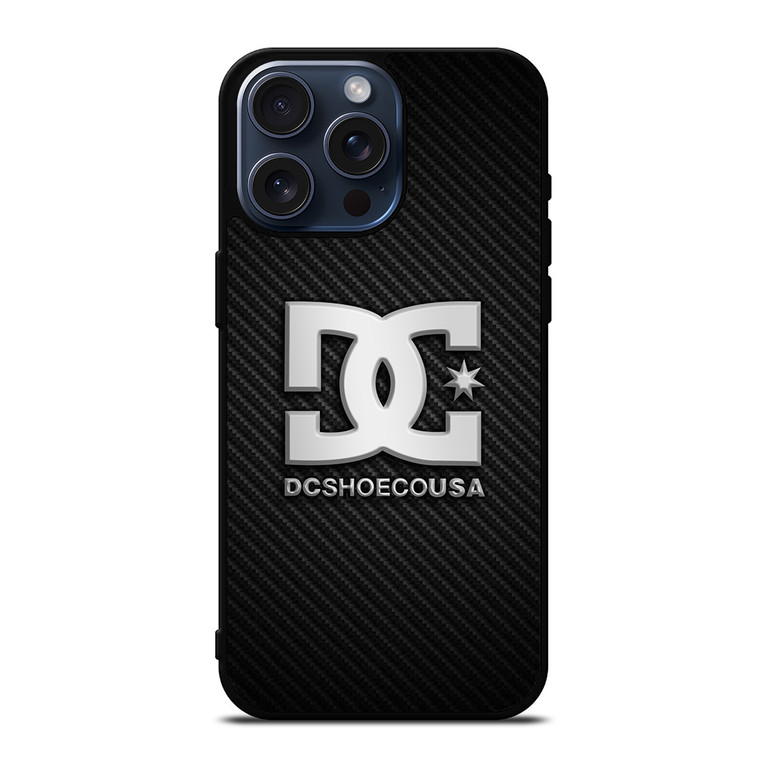 DC SHOE CO USA CARBON iPhone 15 Pro Max Case Cover