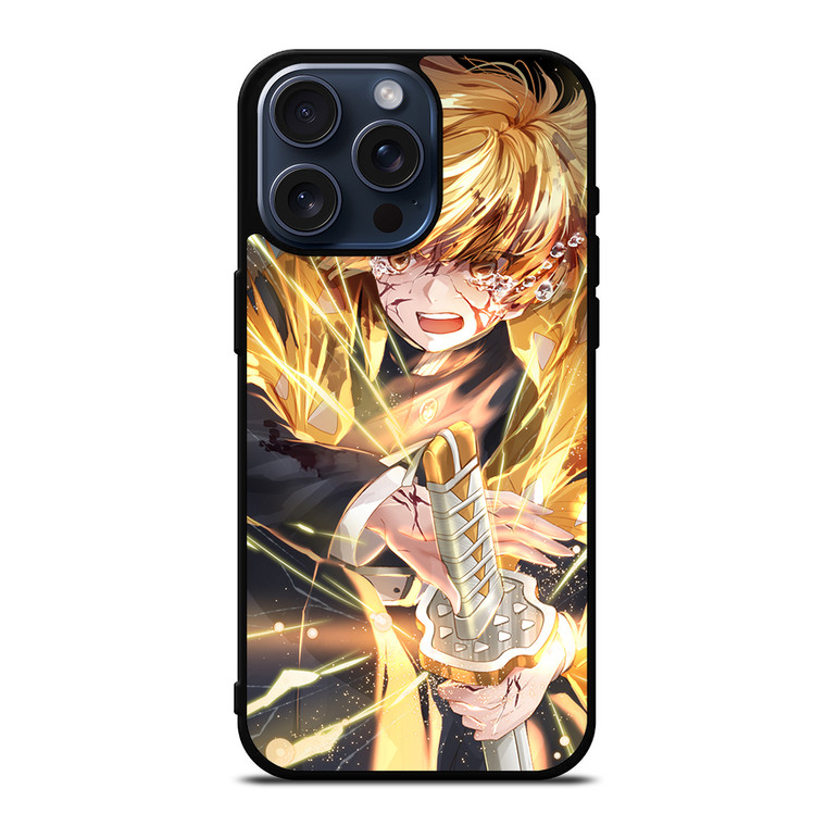 DEMON SLAYER ZENITSU AGATSUMA iPhone 15 Pro Max Case Cover