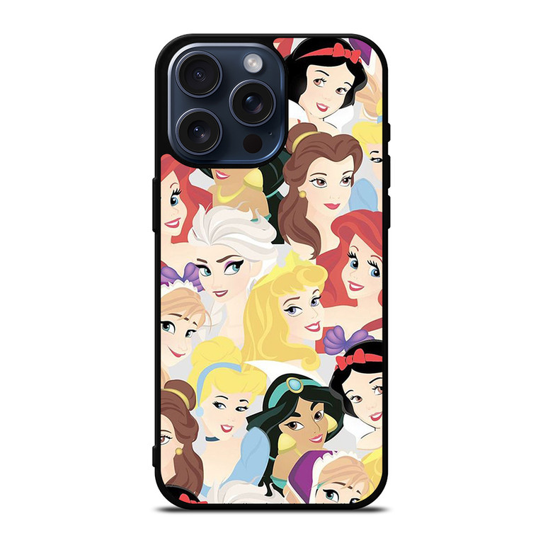 DISNEY PRINCESS CARTOON 2 iPhone 15 Pro Max Case Cover