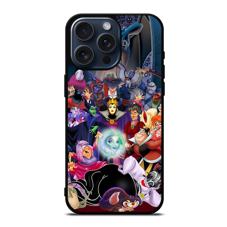 DISNEY PRINCESS VILLAINS 2 iPhone 15 Pro Max Case Cover