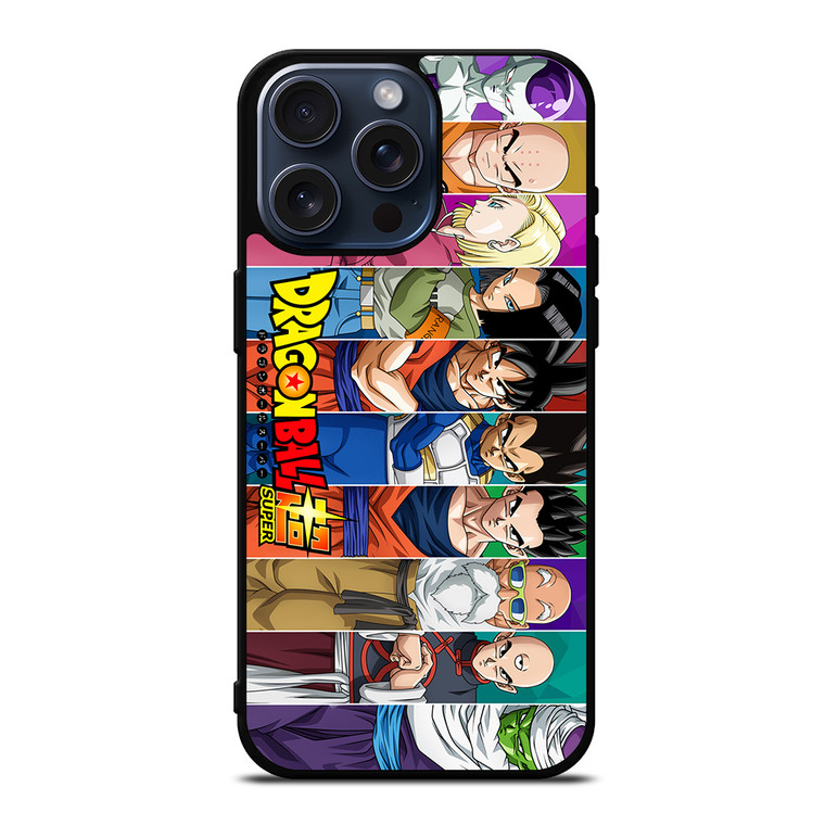 DRAGON BALL SUPER CHARACTER iPhone 15 Pro Max Case Cover