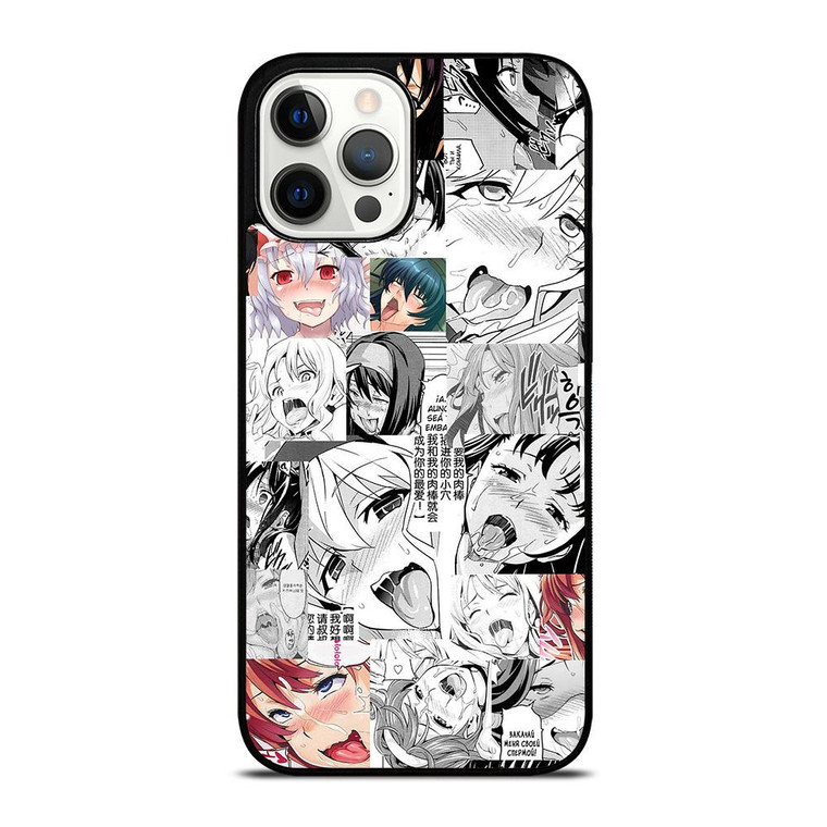 AHEGAO FACE ANIME 2 iPhone 12 Pro Max Case Cover