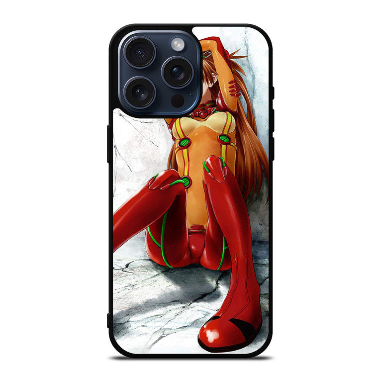 EVANGELION ASUKA CARTOON ANIME iPhone 15 Pro Max Case Cover