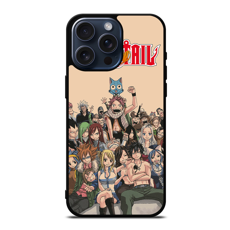 FAIRY TAIL ANIME CHARACTER iPhone 15 Pro Max Case Cover