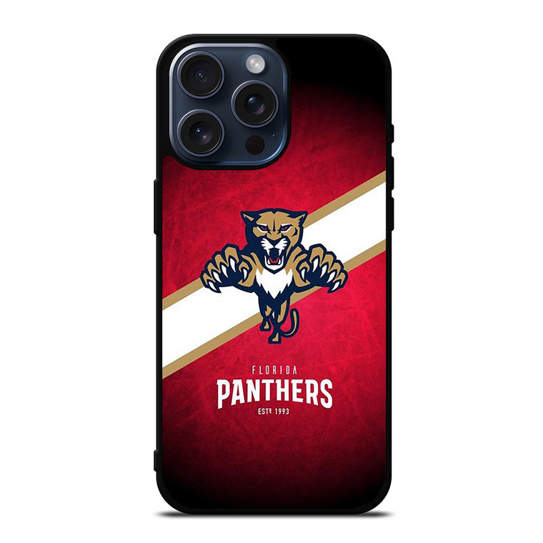 FLORIDA PANTHERS HOCKEY LOGO 3 iPhone 15 Pro Max Case Cover