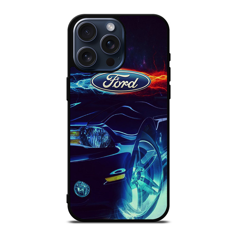 FORD CAR LOGO iPhone 15 Pro Max Case Cover