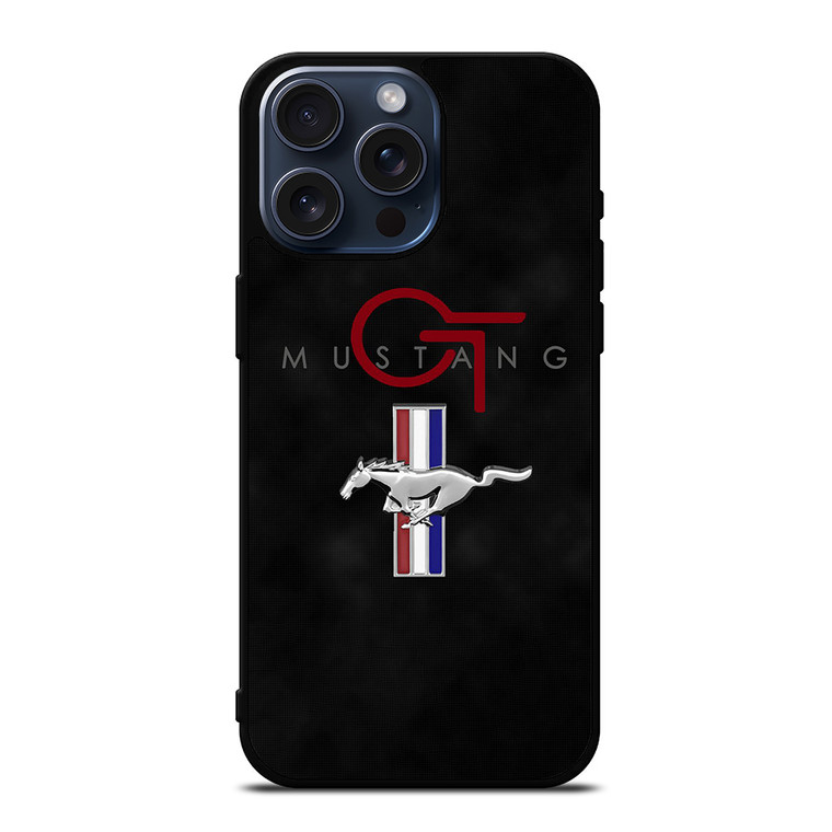 FORD MUSTANG GT LOGO iPhone 15 Pro Max Case Cover