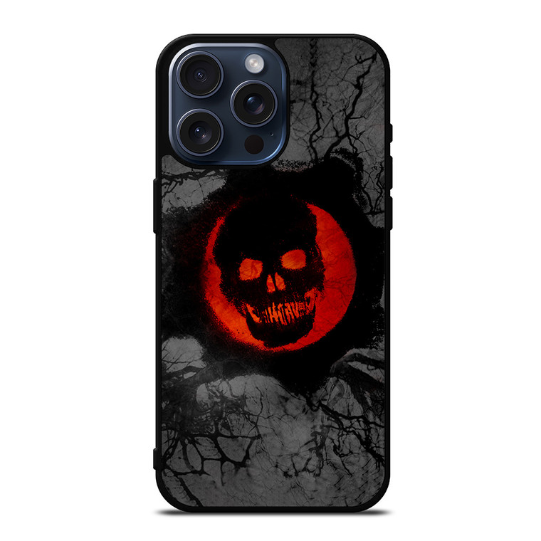GEARS OF WAR SKULL LOGO iPhone 15 Pro Max Case Cover