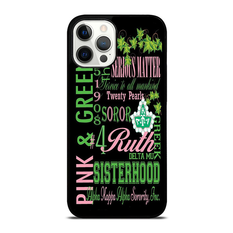 ALPHA KAPPA ALPHA 1 iPhone 12 Pro Max Case Cover