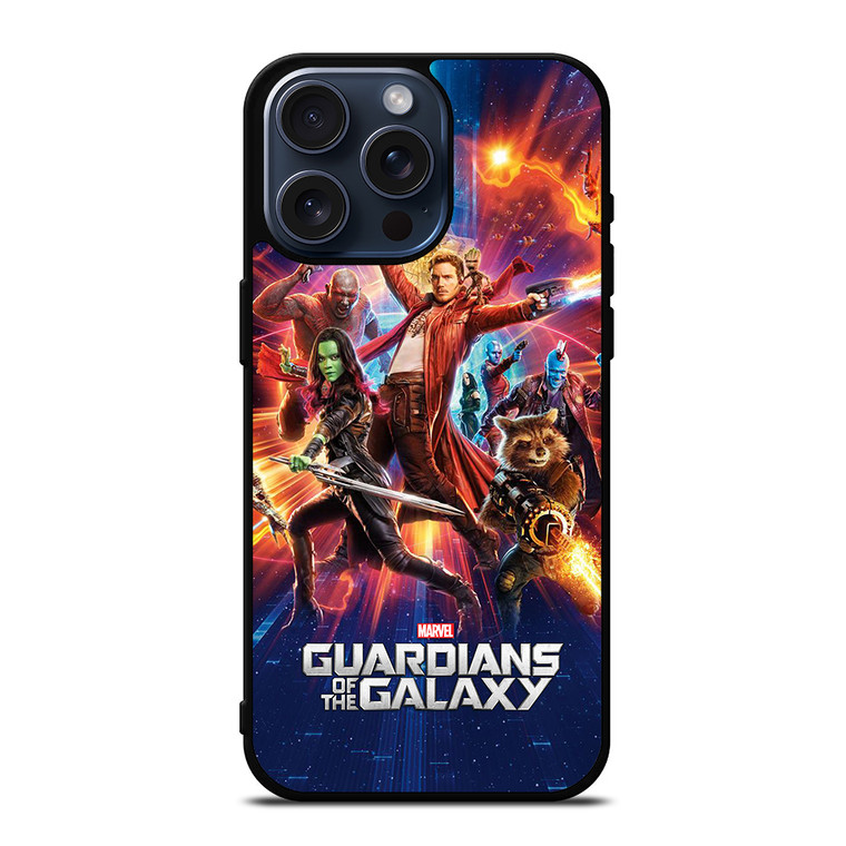 GUARDIANS OF THE GALAXY MARVEL SUPERHERO iPhone 15 Pro Max Case Cover