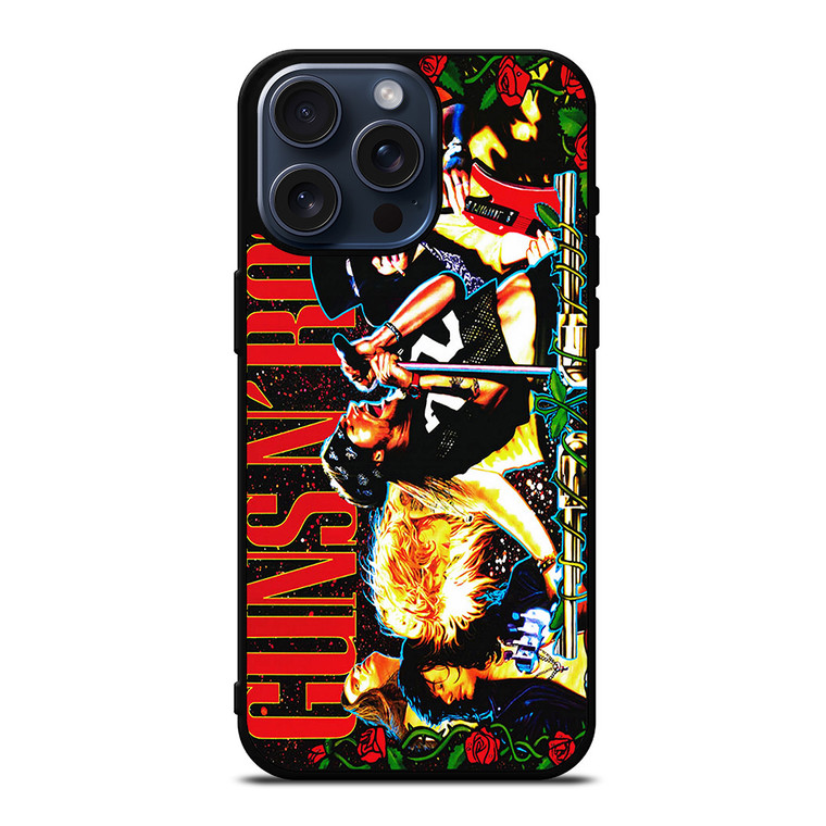 GUNS N ROSES 3 iPhone 15 Pro Max Case Cover