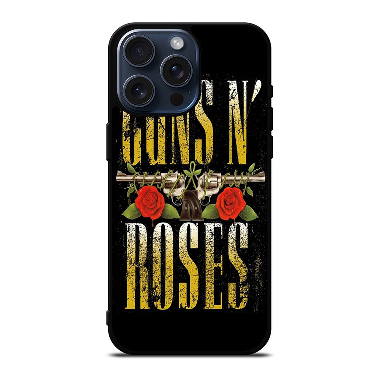 GUNS N' ROSES HARD ROCK iPhone 15 Pro Max Case Cover