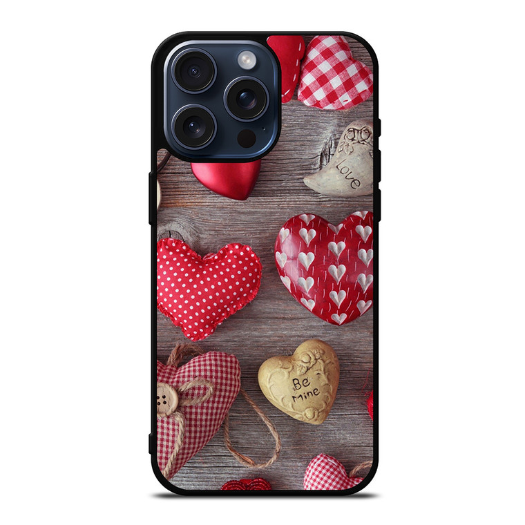 HEARTS CAVE iPhone 15 Pro Max Case Cover