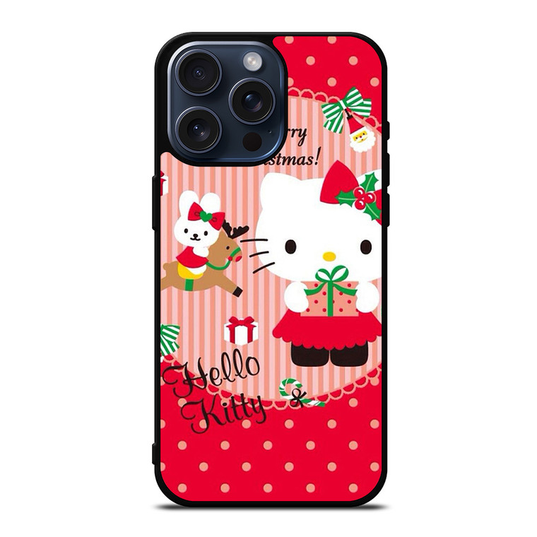 HELLO KITTY CHRISTMAS iPhone 15 Pro Max Case Cover
