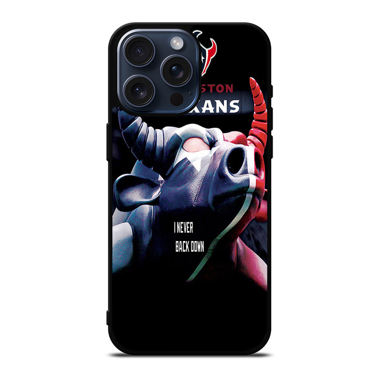 HOUSTON TEXANS 1 iPhone 15 Pro Max Case Cover