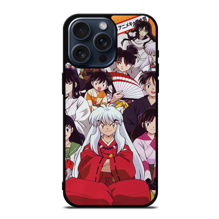 INUYASHA ANIME CHARACTER iPhone 15 Pro Max Case Cover