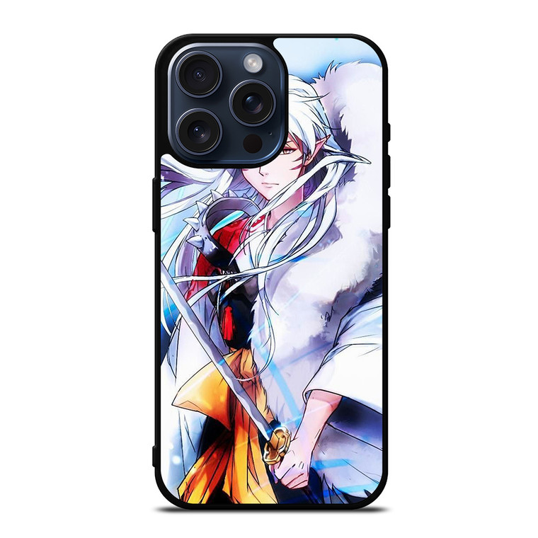 INUYASHA ANIME SESSHOMARU iPhone 15 Pro Max Case Cover INUYASHA ANIME SESSHOMARU iPhone 15 Pro Max Case Cover