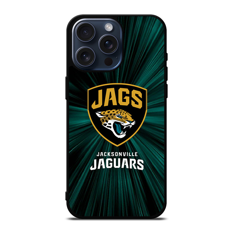 JACKSONVILLE JAGUARS NFL ICON iPhone 15 Pro Max Case Cover JACKSONVILLE JAGUARS NFL ICON iPhone 15 Pro Max Case Cover