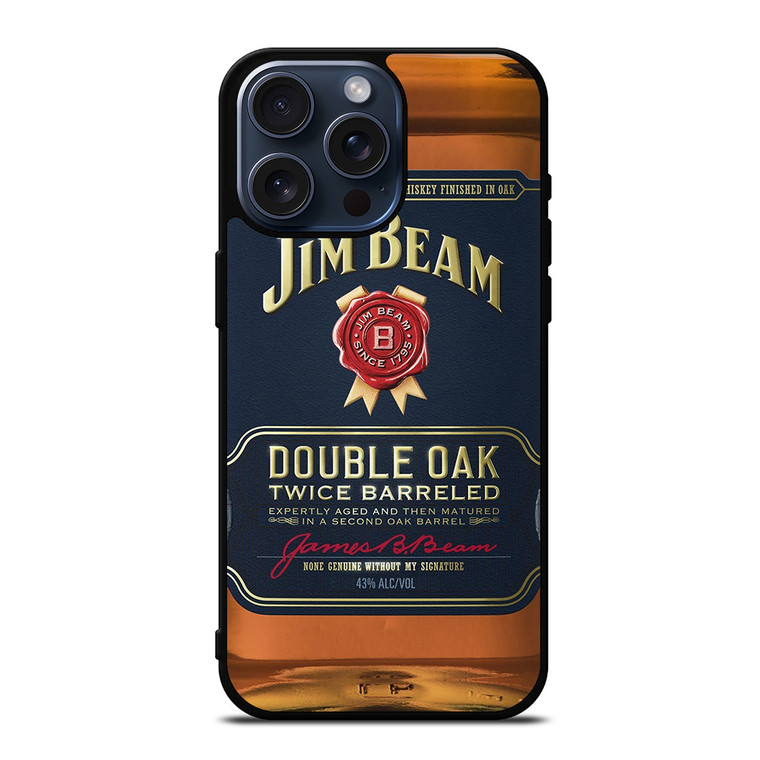 JIM BEAM WHISKEY 2 iPhone 15 Pro Max Case Cover