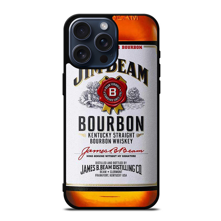 JIM BEAM WHISKEY iPhone 15 Pro Max Case Cover