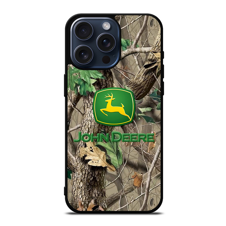 JOHN DEERE CAMO BROWNING iPhone 15 Pro Max Case Cover