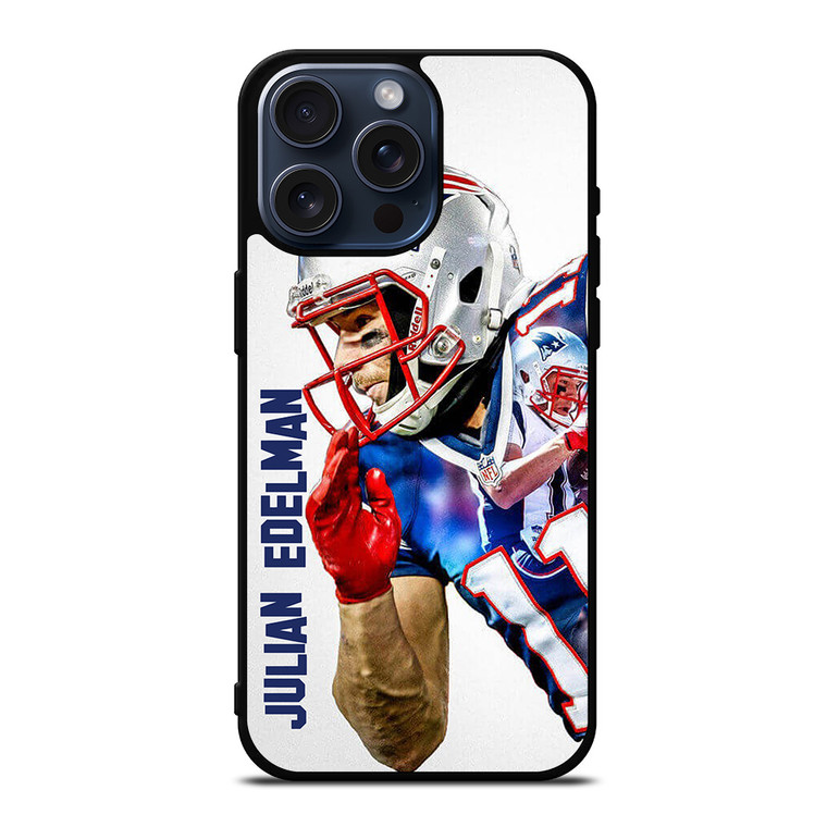 JULIAN EDELMAN PATRIOTS WIDE iPhone 15 Pro Max Case Cover JULIAN EDELMAN PATRIOTS WIDE iPhone 15 Pro Max Case Cover